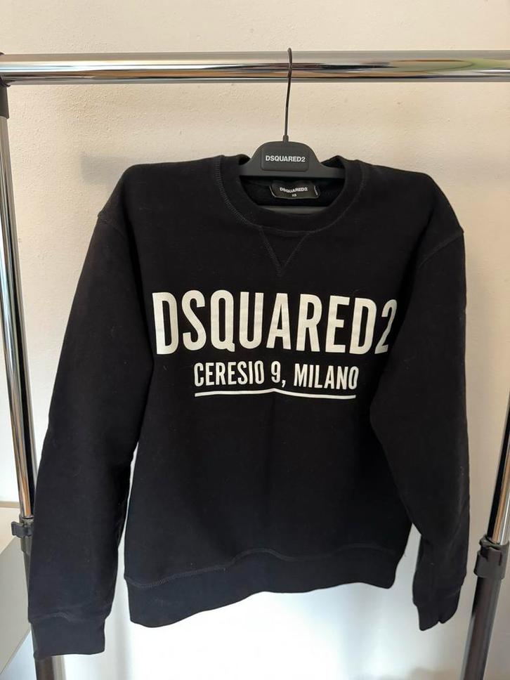 Dsquared2 Trui XS - Zo Goed Als Nieuw!, Kleding | Heren, Truien en Vesten, Zo goed als nieuw, Maat 46 (S) of kleiner, Zwart, Ophalen of Verzenden