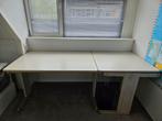 Bureau 2 delig, 2 m en 80 cm diep, Huis en Inrichting, Bureaus, Gebruikt, Ophalen, Bureau