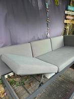 Luxe grijze Aluminium Loungeset - 6 Zitplaatsen, Ophalen, 6 zitplaatsen, Bank, Aluminium