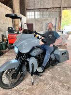 Harley davidson CUSTOM BUILD roadking -  inruil GS mog!, Motoren, Bedrijf, Chopper