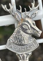 Verzilverd theelepeltje Arnhem - Hertenkop, Ophalen of Verzenden, Zilver