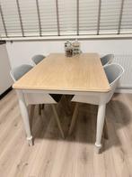 Ikea Eettafel DANDERYD +4 stoelen, Huis en Inrichting, Ophalen, 100 tot 150 cm, 50 tot 100 cm, Zo goed als nieuw