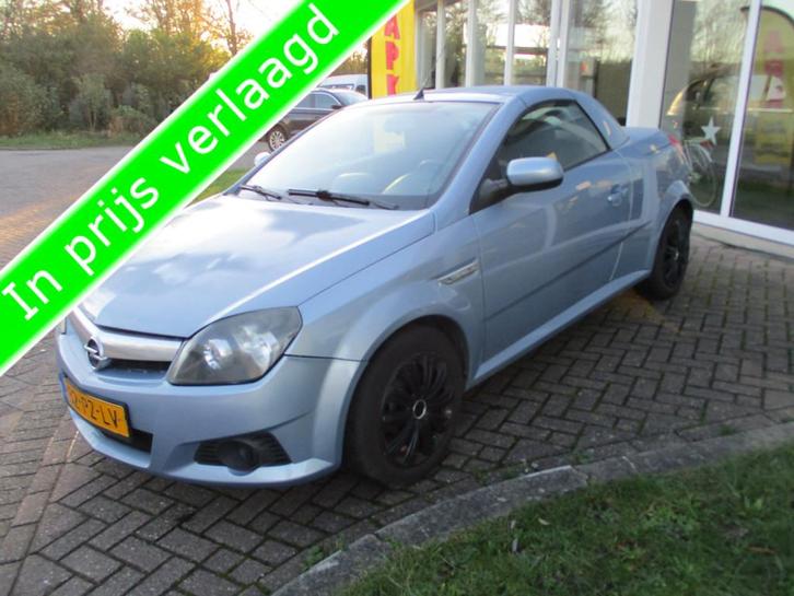 Opel Tigra TwinTop 1.4-16V Enjoy Zo mee! Dak werkt niet!, Auto's, Opel, Bedrijf, Te koop, Tigra, ABS, Airbags, Alarm, Boordcomputer