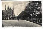 A168 Alkmaar Kennemersingel met singelkerk, Verzenden, 1920 tot 1940, Gelopen, Noord-Holland