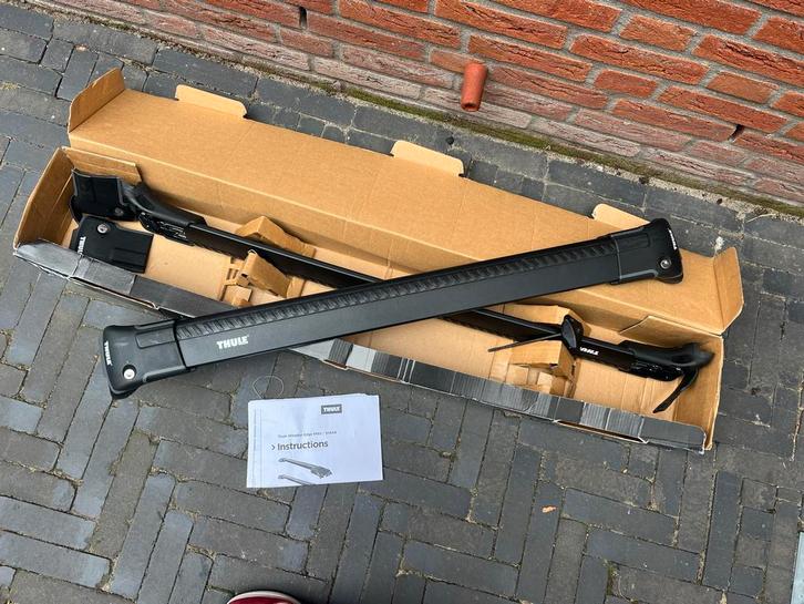 Thule Wingbar Edge Zwart Dakdragers, Auto diversen, Dakdragers, Zo goed als nieuw, Ophalen