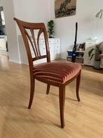Gezocht; Selva Milano eetkamerstoelen, Huis en Inrichting, Hout, Ophalen of Verzenden, Zo goed als nieuw, Biedermeier