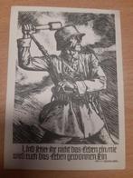Propaganda postkaart Duitsland ww2, Verzamelen, Militaria | Tweede Wereldoorlog, Verzenden, Landmacht, Duitsland, Foto of Poster