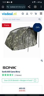 Sonik AXS Camo Bivvy - Karpertent, Watersport en Boten, Hengelsport | Karpervissen, Ophalen of Verzenden, Nieuw, Overige typen