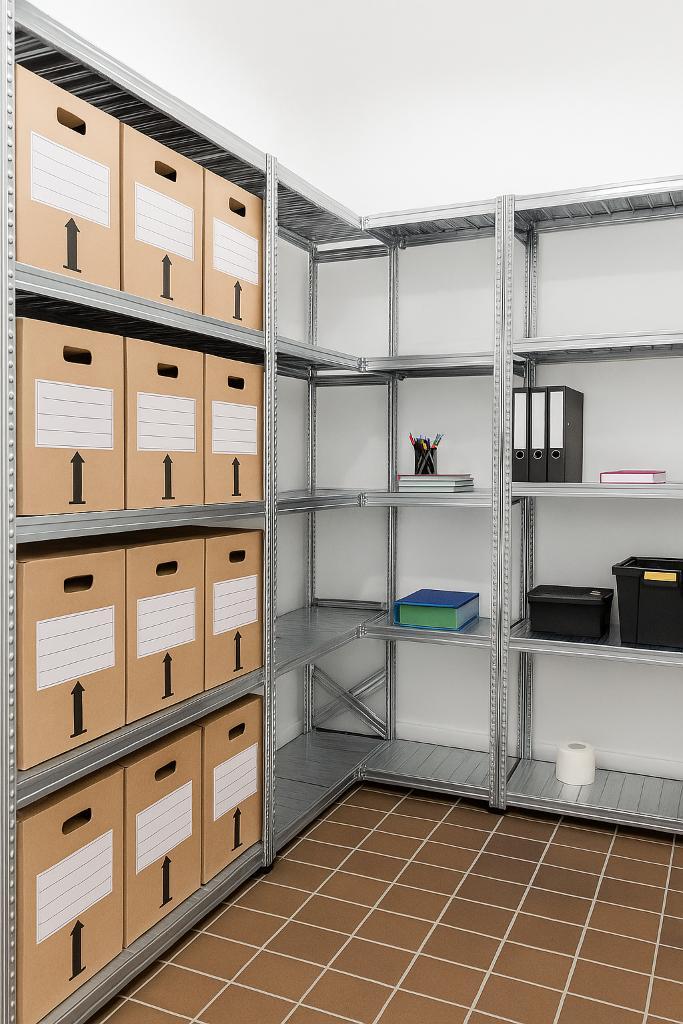 Metalen kast met verstelbare planken, Huis en Inrichting, Kasten | Overige, Nieuw, Ophalen of Verzenden