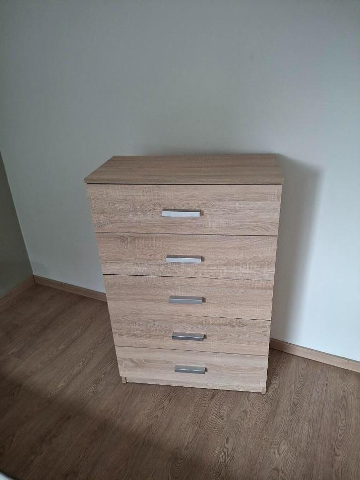 Mooie ladekast, Huis en Inrichting, Kasten | Ladekasten, Gebruikt, 100 tot 150 cm, 50 tot 100 cm, 25 tot 50 cm, Overige houtsoorten