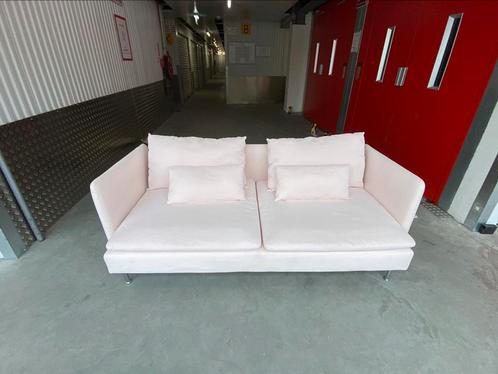 IKEA Söderhamn bank lichtroze - gratis levering, Huis en Inrichting, Banken | Bankstellen, Zo goed als nieuw, Ophalen of Verzenden