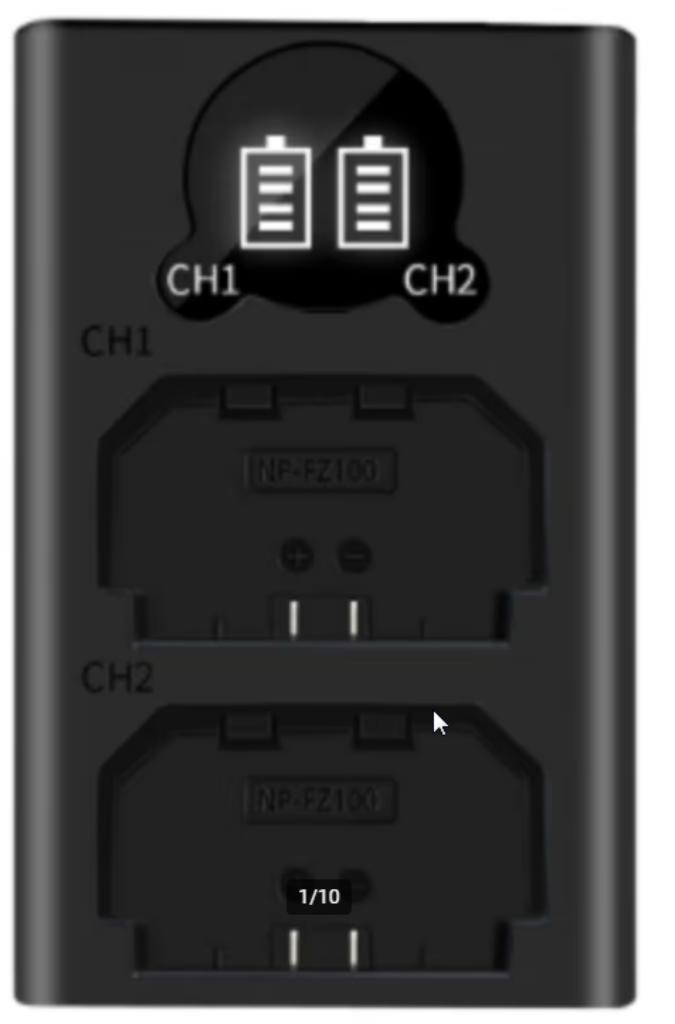 Dubbele lader voor Sony fz100 baterijen, Audio, Tv en Foto, Fotocamera's Digitaal, Nieuw, Sony, Geen optische zoom, Ophalen of Verzenden