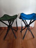 2 kinder klapstoelen kampeer krukjes, Ophalen of Verzenden, Zo goed als nieuw, Campingstoel