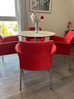 Tafel met 4 stoelen, Huis en Inrichting, Ophalen, 4 tot 6 stoelen