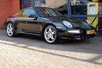 Porsche 911 997 3.6 Carrera Sport Chrono, Schuifdak NL-auto, Auto's, Porsche, Achterwielaandrijving, 4 stoelen, Zwart, Bedrijf