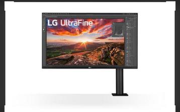 LG 4K 31.5 inch Ergo IPS-Monitor - Zo Goed Als Nieuw! beschikbaar voor biedingen