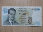 Bankbiljet van twintig frank / vingt francs België 15.06.64, Postzegels en Munten, Bankbiljetten | Europa | Niet-Eurobiljetten