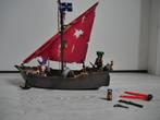 Playmobil Piratenboot met kanon – 4444, Ophalen of Verzenden, Gebruikt, Complete set