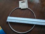 Metalen ring 17 cm voor dromenvanger macrame mandala haken, Hobby en Vrije tijd, Knutselen, Ophalen of Verzenden, Nieuw, Materiaal