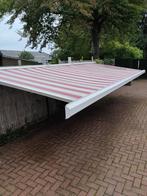 Te koop aangeboden. Elektrisch zonnescherm., Ophalen, Gebruikt, 450 cm of meer, Elektrisch