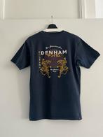 Denham t-shirt, Maat 46 (S) of kleiner, Gedragen, Blauw, Ophalen of Verzenden