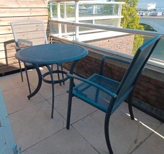 Tuinset gris, Tuin en Terras, Tuinsets en Loungesets, Zo goed als nieuw, Ophalen