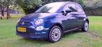 Fiat 500C 1.2 69pk 2018 Blauw, Voorwielaandrijving, 4 cilinders, Cabriolet, Bedrijf