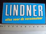 sticker lindner logo alles voor de verzamelaar, Verzamelen, Stickers, Verzenden, Zo goed als nieuw, Merk