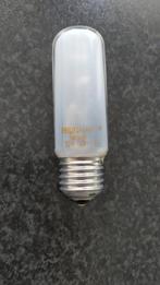 Philips 50W buis halogeenlamp, 30 tot 60 watt, Gebruikt, Halogeen (gloei)lamp, E27 (groot)