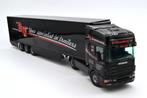 Tekno - Scania 124 miniatuur '' Wezenberg Transport '' 1:50, Ophalen of Verzenden, Gebruikt, Bus of Vrachtwagen, Tekno