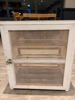 Vintage Brocante Vliegenkast / Kaaskast, Antiek en Kunst, Curiosa en Brocante, Ophalen