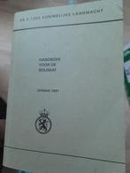 Handboek van de soldaat uitgave 1991, Ophalen, Landmacht, Nederland, Boek of Tijdschrift