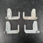 4x Ahrend Stavast metalen schappendragers, plankendragers vo, Gebruikt