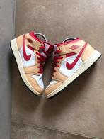 Nike Air Jordan 1 Mid Light Cardinal Curry Red maat 38,5, Ophalen of Verzenden