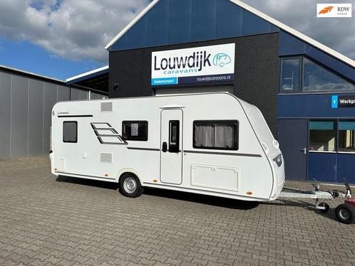ERIBA Living 565 ’19 (6 pers., Stapelbed, Vastbed), Caravans en Kamperen, Caravans, Bedrijf, tot en met 6, 1250 - 1500 kg, Treinzit
