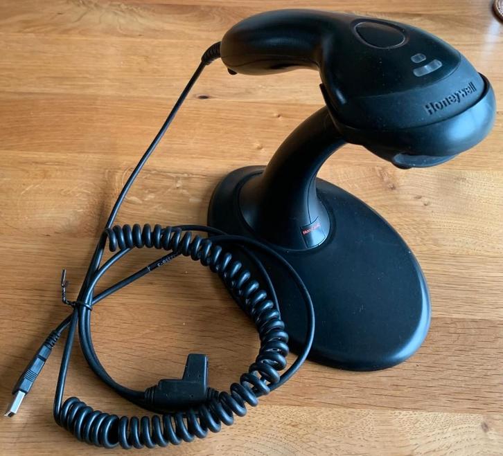 Metrologic/Honeywell Voyager MS9520 USB barcode Scanner, Computers en Software, Scanners, Gebruikt, Barcodescanner, MacOS, Windows