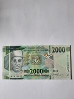 2000 francs Guinee 2018 unc kk f.24.6, Ophalen of Verzenden, Guinee