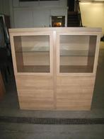 Modern houtdecor wandmeubel, Huis en Inrichting, Niet ingevuld, Gebruikt, Niet ingevuld, Niet ingevuld