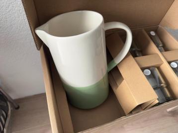 Postcodeloterij Karaf met 4 glazen Keramiek Decoratief  beschikbaar voor biedingen