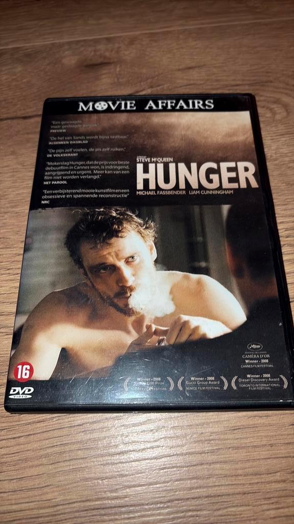 Hunger van Steve McQueen met Michael Fassbender., Cd's en Dvd's, Dvd's | Drama, Zo goed als nieuw, Vanaf 16 jaar, Ophalen of Verzenden