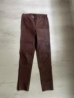 Bordeaux leren broek Arma, Kleding | Dames, Verzenden, Arma, Nieuw, Maat 36 (S)