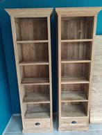 Teak Houten Boekenkasten - Mooie Set, Huis en Inrichting, Kasten | Boekenkasten, Ophalen, Met plank(en), Teakhout, 50 tot 100 cm