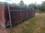 Landbouw/toegang/weidehek 2stuks 360x130cm gegalvaniseerd, Tuin en Terras, Tuinhekken en Hekwerk, Ophalen, Gebruikt, IJzer, Gaashekwerk