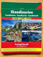 Wegenatlas Scandinavië spiraalband Freytag & Berndt, Boeken, Atlassen en Landkaarten, 2000 tot heden, Europa Overig, Ophalen of Verzenden