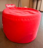 Fatboy Point Stonewashed Rood, Huis en Inrichting, Banken | Voetenbanken en Poefen, Ophalen, Overige materialen, Minder dan 50 cm