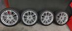Audi A5 S-Line velgen 19" met zomerbanden, Auto-onderdelen, Gebruikt, 255 mm, Banden en Velgen, Personenwagen