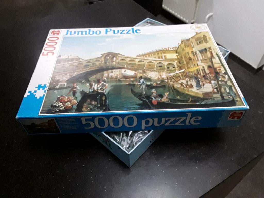 Legpuzzel 5000 stukjes, Hobby en Vrije tijd, Denksport en Puzzels, Ophalen of Verzenden, Meer dan 1500 stukjes, Zo goed als nieuw