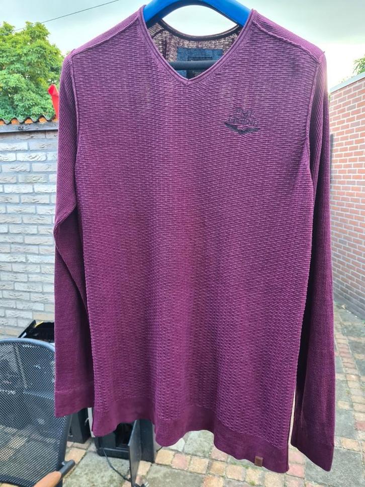 Als NIEUW!! - PME Legend - Trui, Maat XL., Kleding | Heren, Truien en Vesten, Zo goed als nieuw, Maat 56/58 (XL), Paars, Ophalen of Verzenden