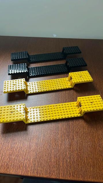 Lego base train split level 4x