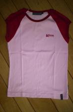 CRACKER t- shirt licht roze rode mouwtjes maat XL, Kleding | Dames, Cracker, Maat 46/48 (XL) of groter, Ophalen of Verzenden, Zo goed als nieuw